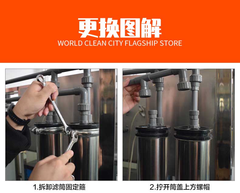 安阳反渗透设备更换RO膜操作手册及步骤